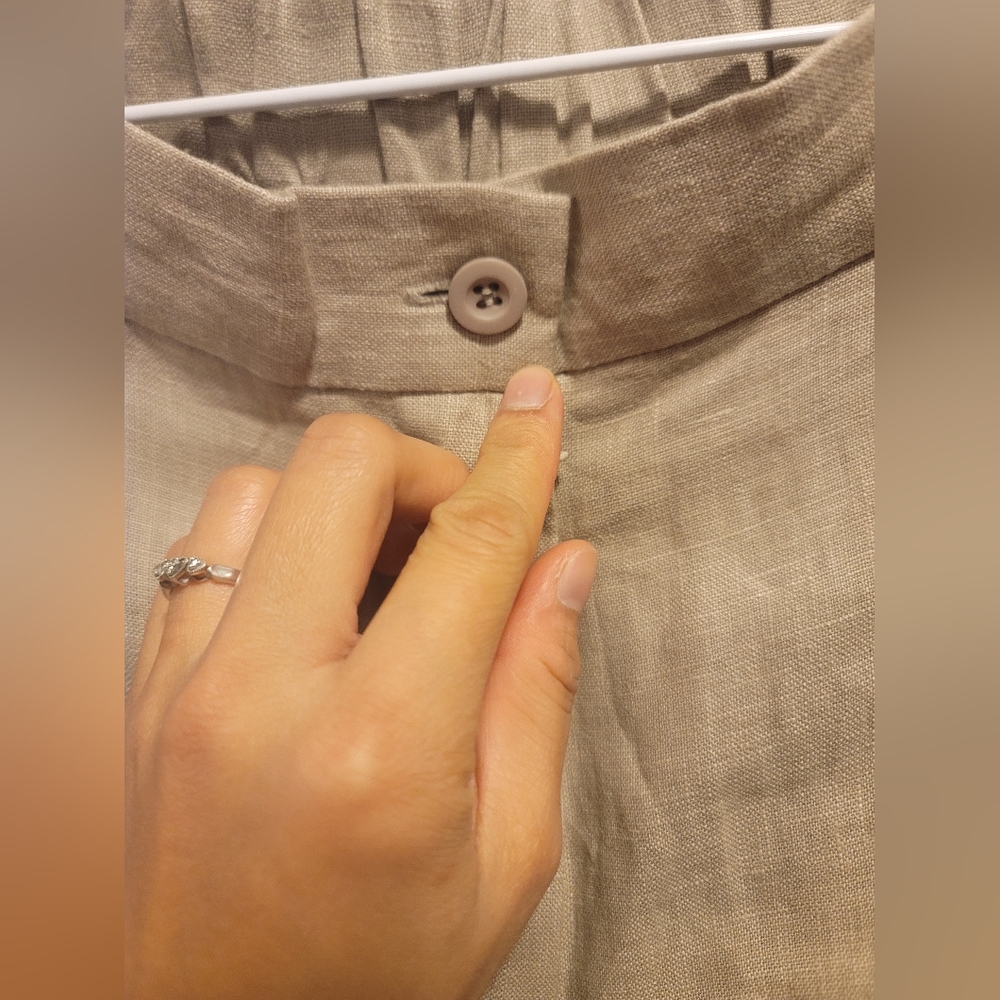 Biscote Taupe/Light Brown/Cream Trousers - Picture 3 of 9